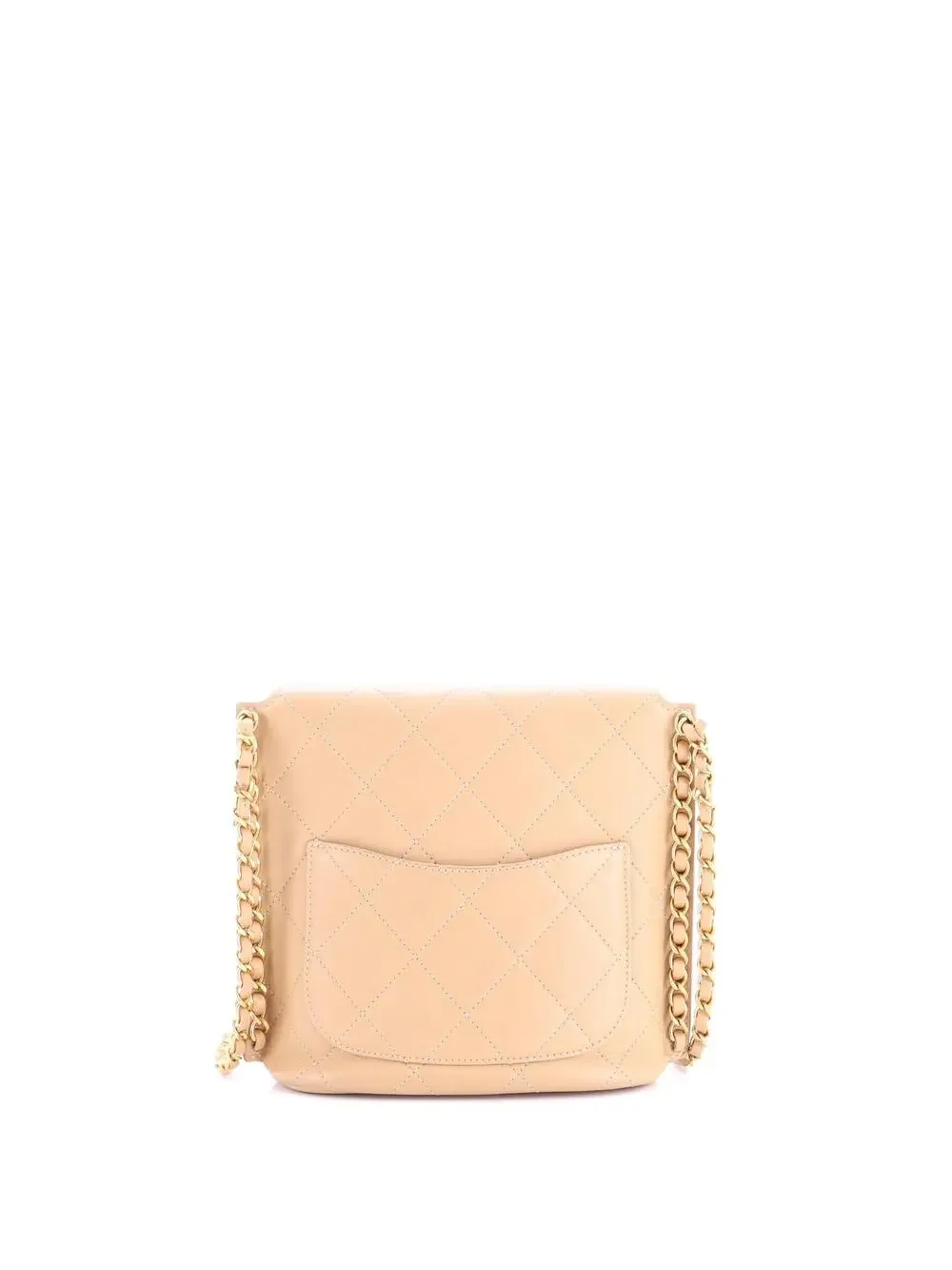 Chanel Chain Flap Hobo Quilted Calfskin #283547C32B